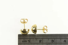 Load image into Gallery viewer, 14K 7.8mm Round Domed Classic Sphere Stud Earrings Yellow Gold