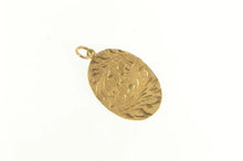 Load image into Gallery viewer, 14K 1960&#39;s Prickly Pear Cactus Israel Enamel Charm/Pendant Yellow Gold