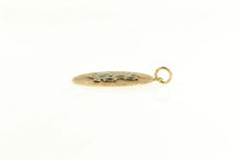 Load image into Gallery viewer, 14K 1960&#39;s Prickly Pear Cactus Israel Enamel Charm/Pendant Yellow Gold