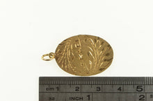 Load image into Gallery viewer, 14K 1960&#39;s Prickly Pear Cactus Israel Enamel Charm/Pendant Yellow Gold