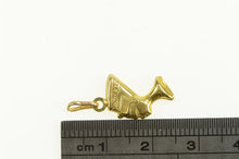 Load image into Gallery viewer, 14K Ancient Egyptian Queen Nefertiti Head Charm/Pendant Yellow Gold