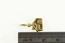 Load image into Gallery viewer, 14K Puffy 3D House Home Sweet Home Charm/Pendant Yellow Gold