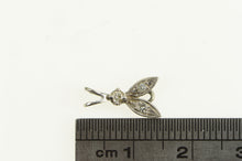 Load image into Gallery viewer, 14K 1950&#39;s Diamond Leaf Design Vintage Pendant White Gold