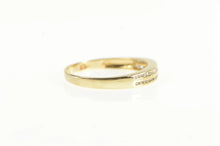 Load image into Gallery viewer, 10K Diamond Classic Channel Wedding Band Ring Yellow Gold