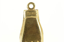 Load image into Gallery viewer, 14K 3D Horns Rock &amp; Roll Hand Sign Symbol Charm/Pendant Yellow Gold