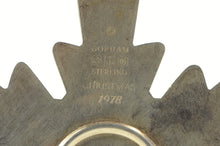 Load image into Gallery viewer, Sterling Silver 1978 Gorham Snow Flake Holiday Ornament Fine Silver