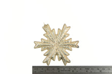 Load image into Gallery viewer, Sterling Silver 1978 Gorham Snow Flake Holiday Ornament Fine Silver
