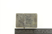 Load image into Gallery viewer, Sterling Silver Elaborate Scroll Engraved Lighter Case Fine Silver