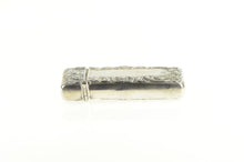 Load image into Gallery viewer, Sterling Silver Victorian Elaborate Scroll Match Vesta Case Fine Silver