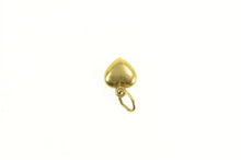 Load image into Gallery viewer, 18K Puffy Cute Heart Love Symbol Tiny Charm/Pendant Yellow Gold