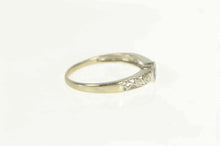 Load image into Gallery viewer, 10K Heart Blue Topaz Diamond Promise Love Ring White Gold