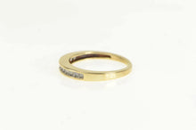 Load image into Gallery viewer, 10K Diamond Classic Channel Wedding Band Ring Yellow Gold