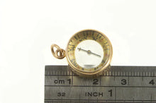 Load image into Gallery viewer, 14K Articulated 3D Compass Navigation Travel Charm/Pendant Yellow Gold