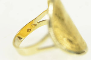 14K 1915 Austrian Ducat Coin Handmade Vintage Ring Yellow Gold