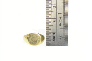 14K K R P Victorian Monogram Engraved Childs Ring Yellow Gold