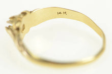 Load image into Gallery viewer, 14K Victorian 2.5mm Engagement Setting Antique Ring Yellow Gold