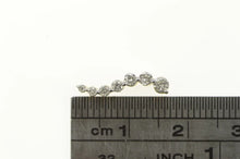 Load image into Gallery viewer, 10K Diamond Curvy Classic Journey Path Symbol Pendant Yellow Gold