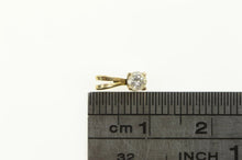 Load image into Gallery viewer, 14K 0.10 Ct Diamond Solitaire Vintage Classic Pendant Yellow Gold