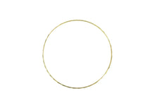 Load image into Gallery viewer, 14K 1.3mm Hammered Pattern Classic Bangle Bracelet 8.5 Yellow Gold