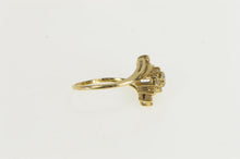 Load image into Gallery viewer, 14K 0.50 Ctw Diamond Waterfall Cluster Vintage Ring Yellow Gold