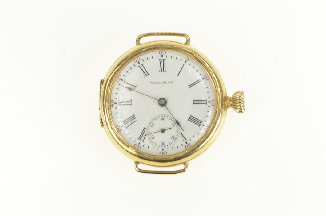 14k Yellow Gold Waltham 15 Jewels Ref. 17542980 Men's Watch