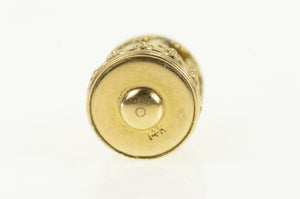 14K 3D Articulated Carousel Carnival Classic Ride Charm/Pendant Yellow Gold