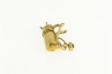 Load image into Gallery viewer, 14K 3D Articulated Golf Club Bag 1940&#39;s Ornate Charm/Pendant Yellow Gold