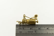 Load image into Gallery viewer, 14K 3D Articulated Golf Club Bag 1940&#39;s Ornate Charm/Pendant Yellow Gold