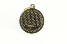 Load image into Gallery viewer, 10K Enamel Jesus Christ Crown of Thorns Christian Charm/Pendant Yellow Gold