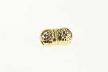 Load image into Gallery viewer, 14K Spinel Puffy Victorian Inspired Slide Bracelet Charm/Pendant Yellow Gold