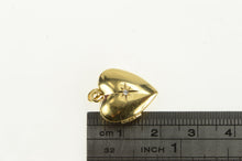 Load image into Gallery viewer, 14K 1940&#39;s Diamond Heart Love Picture Locket Pendant Yellow Gold