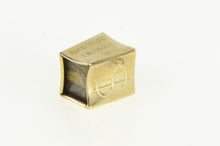 Load image into Gallery viewer, 14K Vintage Emergency Mad Money Cash Box Charm/Pendant Yellow Gold