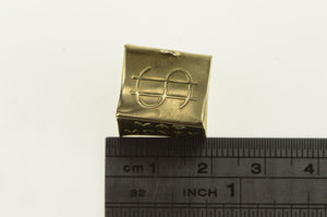 14K Vintage Emergency Mad Money Cash Box Charm/Pendant Yellow Gold
