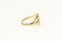 Load image into Gallery viewer, 10K Oval Vintage Classic Blank Signet Initial Childs Ring Yellow Gold