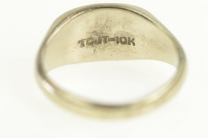 10K J H L Engraved Monogram Vintage Name Initial Ring Yellow Gold