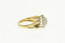 Load image into Gallery viewer, 10K Marquise Diamond Vintage Cluster Statement Ring Yellow Gold