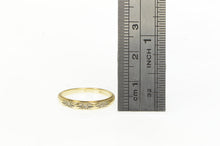 Load image into Gallery viewer, 14K 1950&#39;s Classic Diamond Wedding Band Ring Yellow Gold