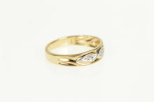Load image into Gallery viewer, 10K Retro Diamond Vintage Classic Wedding Band Ring Yellow Gold