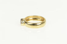 Load image into Gallery viewer, 14K Vintage Oval Amethyst Solitaire Statement Ring Yellow Gold