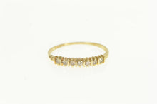 Load image into Gallery viewer, 14K Diamond Classic Vintage Wedding Band Ring Yellow Gold