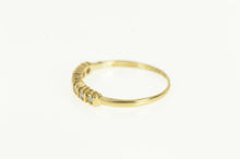 Load image into Gallery viewer, 14K Diamond Classic Vintage Wedding Band Ring Yellow Gold