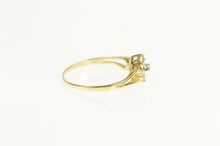 Load image into Gallery viewer, 14K Squared Diamond Cluster Statement Vintage Ring Yellow Gold