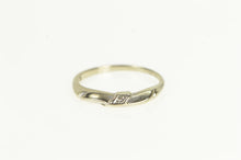 Load image into Gallery viewer, 14K 1950&#39;s Vintage Classic Diamond Wedding Ring White Gold