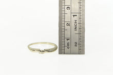 Load image into Gallery viewer, 14K 1950&#39;s Vintage Classic Diamond Wedding Ring White Gold