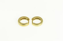 Load image into Gallery viewer, 14K 10.9mm Classic Vintage Huggies Hoop Earrings Yellow Gold