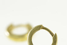 Load image into Gallery viewer, 14K 10.9mm Classic Vintage Huggies Hoop Earrings Yellow Gold