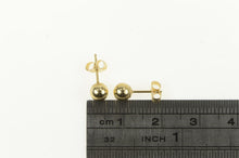 Load image into Gallery viewer, 14K 4.7mm Classic Ball Stud Sphere Vintage Earrings Yellow Gold