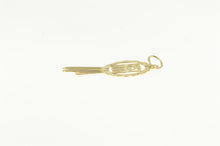 Load image into Gallery viewer, 14K Best Mom Ribbon Mothers Day Love Message Charm/Pendant Yellow Gold