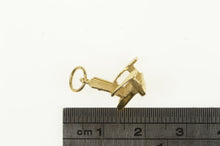 Load image into Gallery viewer, 14K 3D Rocking Chair Vintage Relaxation Symbol Charm/Pendant Yellow Gold