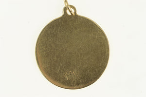 14K Pisces Astrology Fish Star Sign Zodiac Symbol Charm/Pendant Yellow Gold